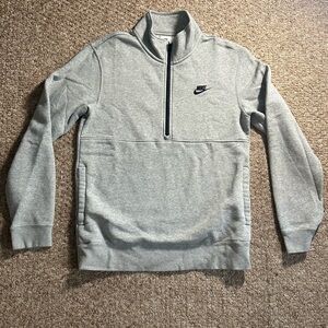Nike half zip-up hoodie